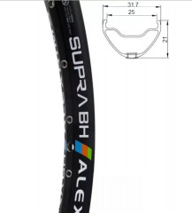 Обід Alex Rims Supra BH AV 32H 26", чорний