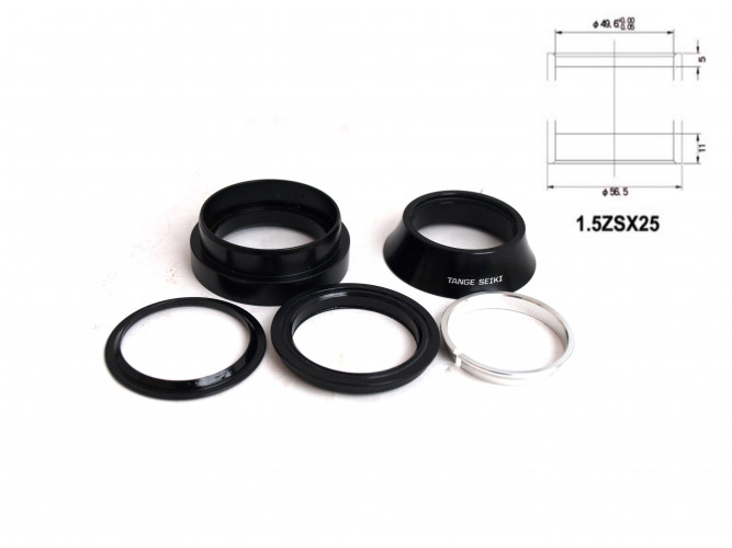 Рульова колонка Tange Seiki ZSX25, чорний