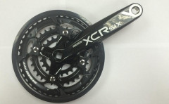 Шатун SR Suntour CW14 XCR6 T414 BDBG 175MM 44/32/22T, чорний