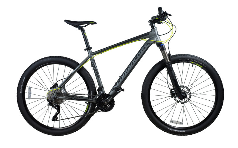 Велосипед Comanche Maxima 27 20.5", сірий-жовтий