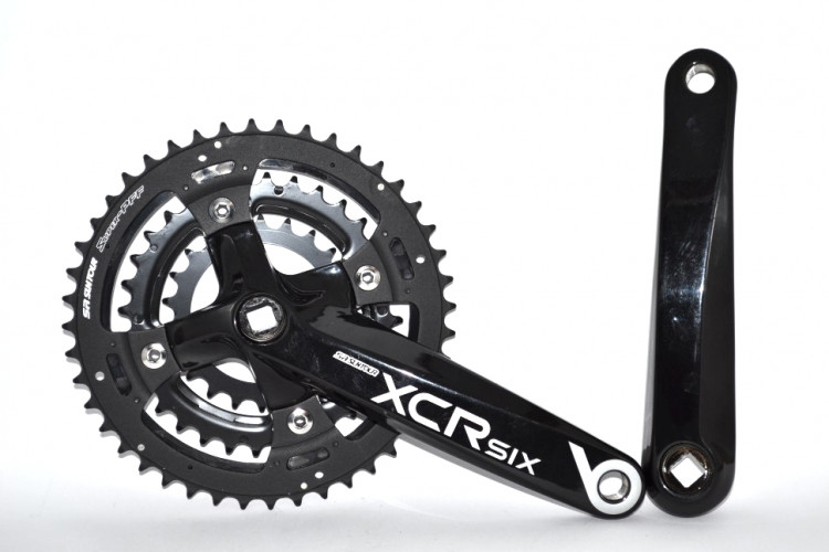 Шатун SR Suntour CW14 XCR6 T424 BD 175MM 44/32/22T, чорний