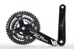 Шатун SR Suntour CW14 XCR6 T424 BD 175MM 44/32/22T, чорний