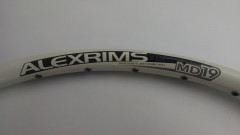 Обід Alex Rims MD19 AV 36H 26", білий