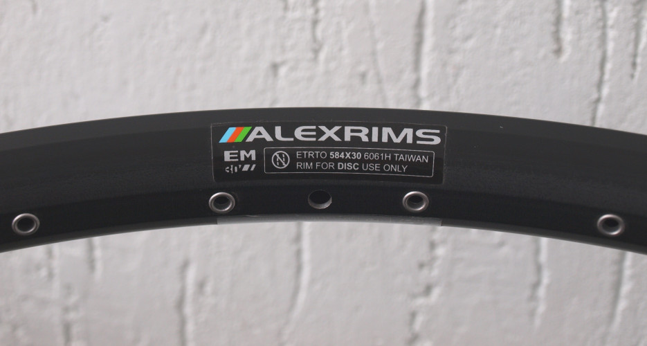 Обід Alex Rims EM30 SSE FV 36H 27", чорний