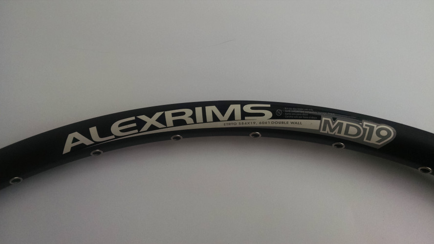 Обід Alex Rims MD19 AV 36H 27.5", чорний
