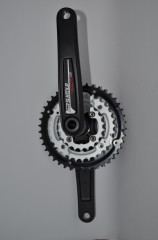 Шатун SR Suntour CW9 XCM V2 T312 FX PB 175MM 44/32/22T, чорний