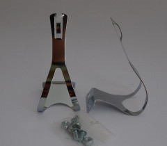 Тукліпси Wellgo MT-16 M, сріблястий