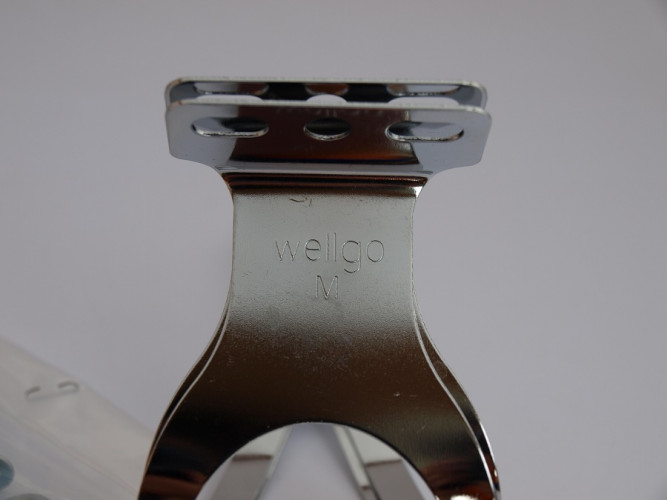 Тукліпси Wellgo MT-16 M, сріблястий