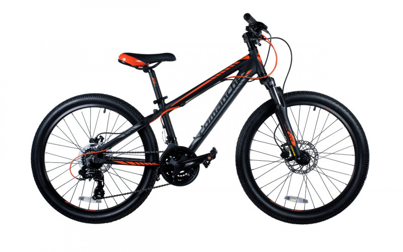 Велосипед Comanche Areco Comp 12.5", чорний-помаранчевий