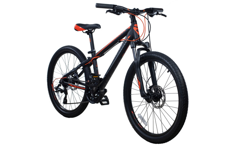Велосипед Comanche Areco Comp 12.5", чорний-помаранчевий