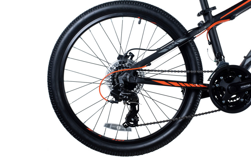 Велосипед Comanche Areco Comp 12.5", чорний-помаранчевий