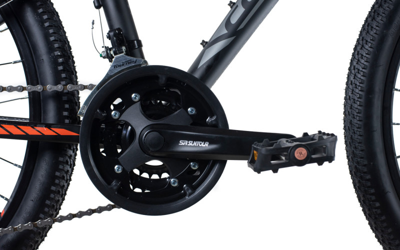 Велосипед Comanche Areco Comp 12.5", чорний-помаранчевий