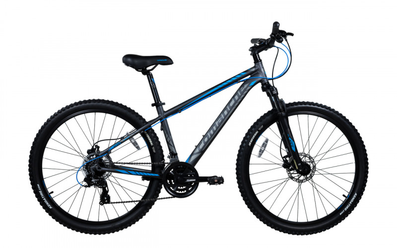 Велосипед Comanche Prairie 27 Comp 19", сірий-синій