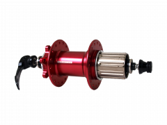 Втулка задня Novatec D032SB S3S 11S 36H, червоний