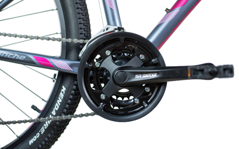 Велосипед Comanche Orinoco 27 L Disc 19", сірий-рожевий