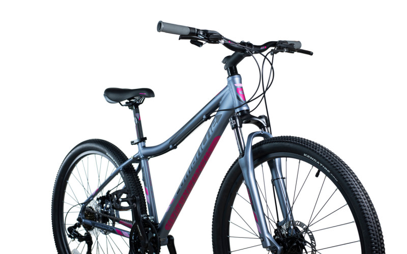 Велосипед Comanche Orinoco 27 L Disc 19", сірий-рожевий