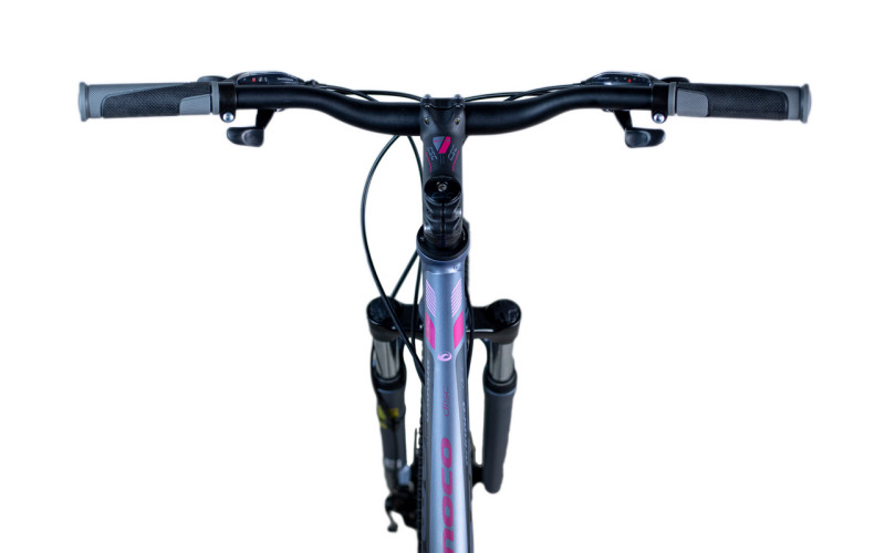 Велосипед Comanche Orinoco 27 L Disc 19", сірий-рожевий
