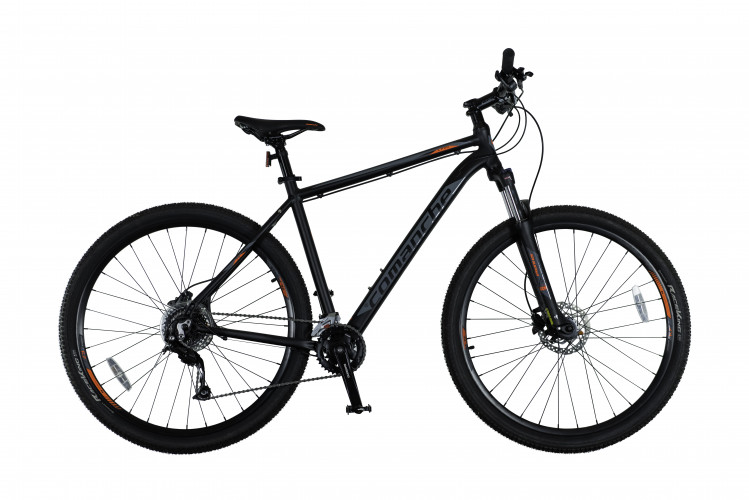Велосипед Comanche Hurricane 29 S-PRO 17.5", чорний-сірий