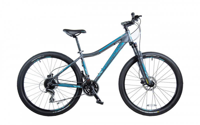 Велосипед Comanche Orinoco 27 L Comp 19", сірий-бірюзовий