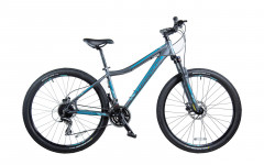 Велосипед Comanche Orinoco 27 L Comp 19", сірий-бірюзовий