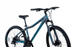 Велосипед Comanche Orinoco 27 L Comp 19", сірий-бірюзовий