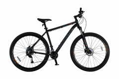Велосипед Comanche Hurricane 29 S-PRO 23", чорний-сірий