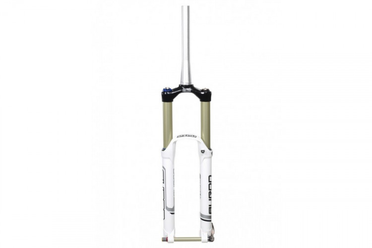 Вилка SR Suntour SF14 Auron DS RC2 TI CTS 15QLC 160 27.5", білий