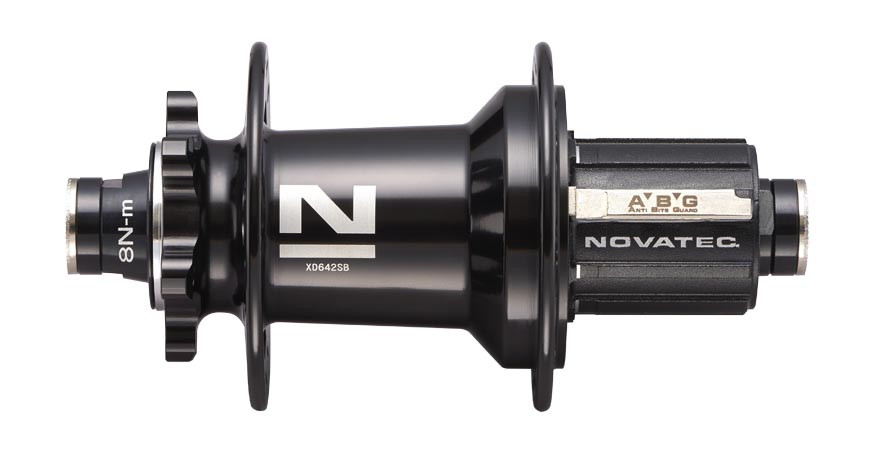 Втулка задняя Novatec XD642SB/A ABG 12x142 36H, черный