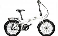 Велосипед Comanche Lago S3 11", білий-зелений