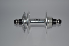 Втулка задня Novatec A166SBT/F BO Fix-Fix 32H, сріблястий