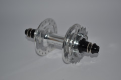 Втулка задня Novatec A166SBT/F BO Fix-Fix 32H, сріблястий