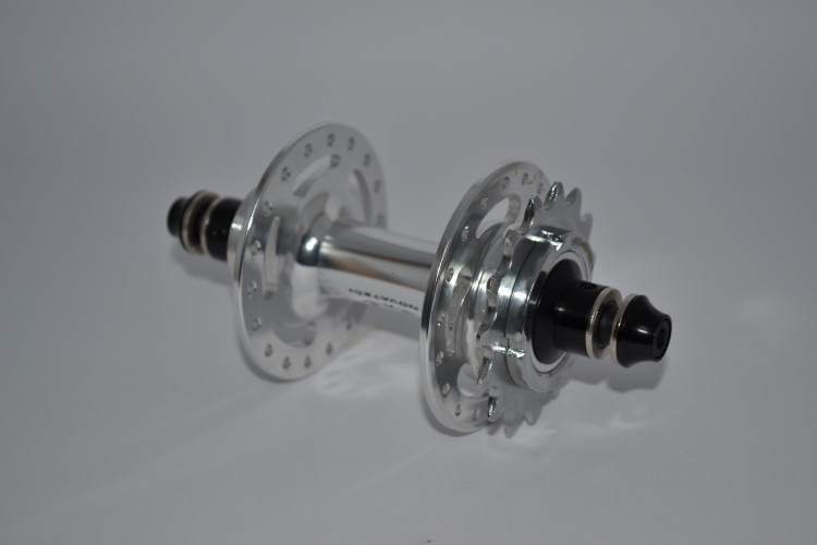 Втулка задня Novatec A166SBT/F BO Fix-Fix 36H, сріблястий