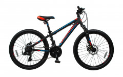 Велосипед Comanche Areco Disc 12.5", чорний-помаранчевий