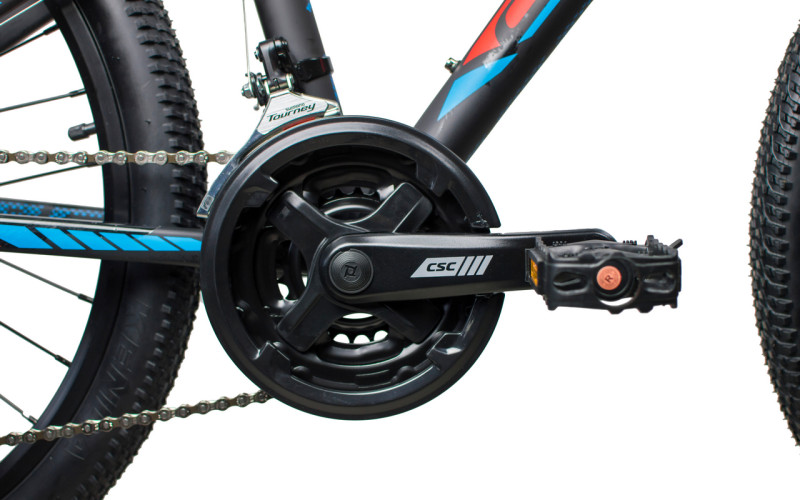 Велосипед Comanche Areco Disc 12.5", чорний-помаранчевий
