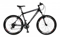 Велосипед Comanche Tomahawk 19", чорний-сріблястий