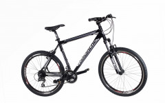 Велосипед Comanche Tomahawk 19", чорний-сріблястий