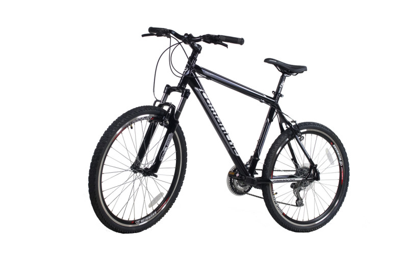 Велосипед Comanche Tomahawk 19", чорний-сріблястий