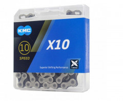 Ланцюг KMC X10 116L, сріблястий