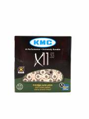Ланцюг KMC X11 118L, сріблястий