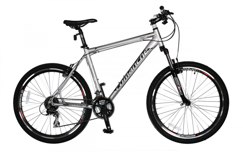 Велосипед Comanche Tomahawk 20.5", серебристый-черный