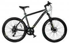 Велосипед Comanche Tomahawk Comp 19", сірий-золотий