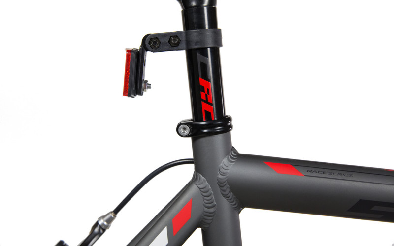 Велосипед Comanche Strada Pro 58CM, сірий-червоний
