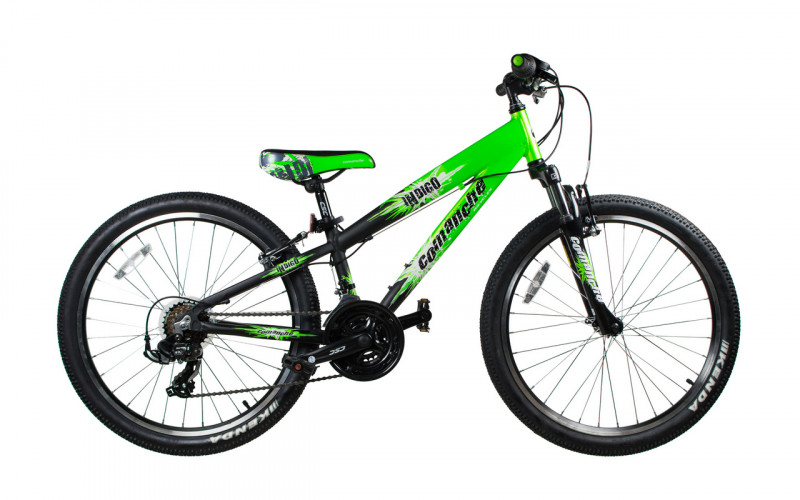Велосипед Comanche Indigo 11", зелений-чорний