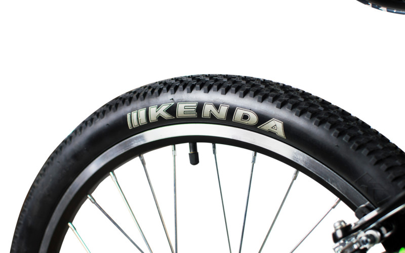 Велосипед Comanche Indigo 11", зелений-чорний