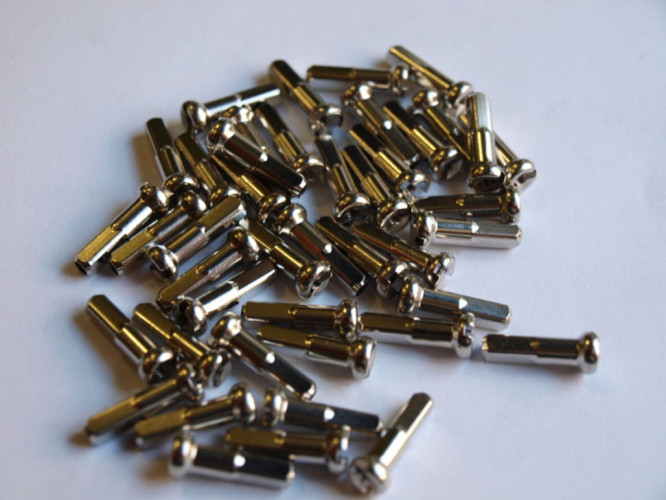 Набір ніпелів CSC Nipple BR 14G 14MM 72PC, сріблястий