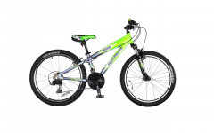 Велосипед Comanche Indigo 12.5", зелений-сірий