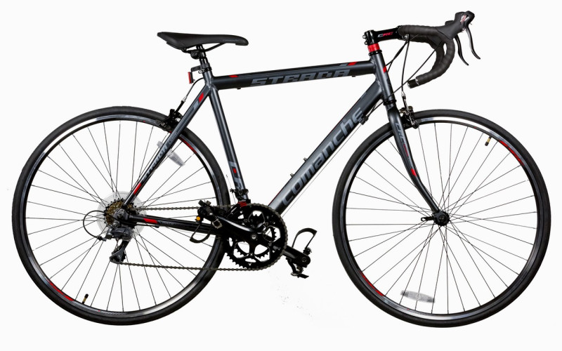 Велосипед Comanche Strada Comp 56CM, сірий-червоний