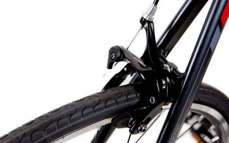Велосипед Comanche Strada Comp 56CM, сірий-червоний