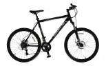 Велосипед Comanche Tomahawk Disc 20.5", черный-серебристый