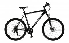 Велосипед Comanche Tomahawk Disc 20.5", чорний-сріблястий